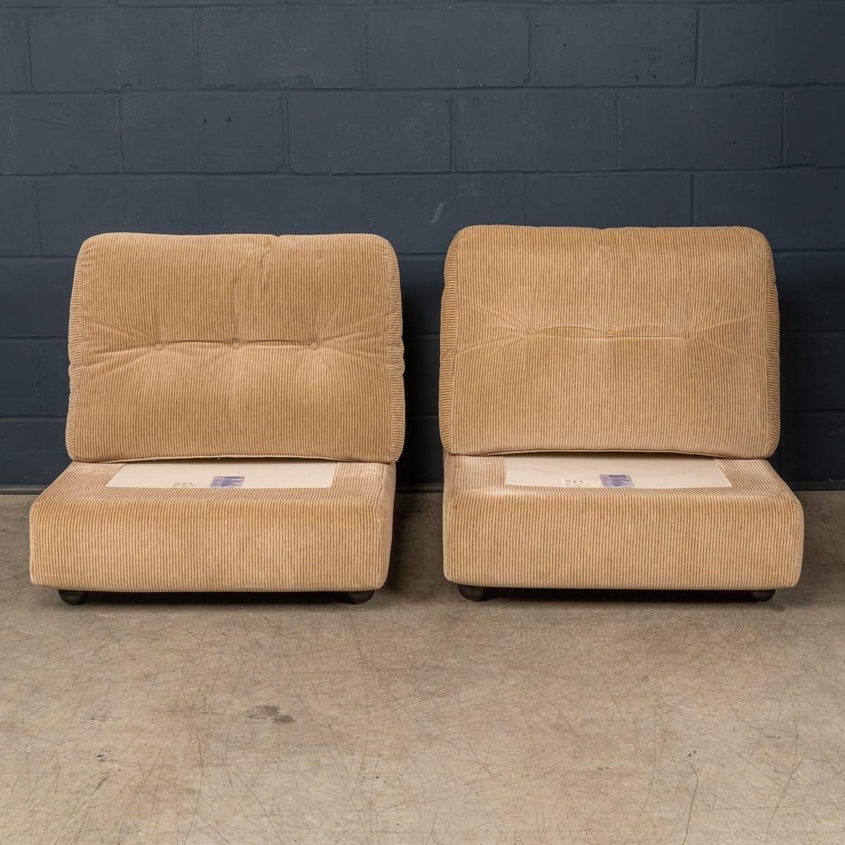 photo for sale An Italian "Amanta" 4 Piece Modular Sofa By Mario Bellini For B&B Italia C.1980