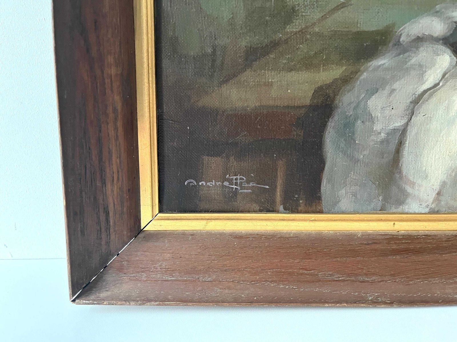 photo for sale French Antique Still Life Oil On Canvas "The Trophy Hunting", Original 1920s Pheasant Painting