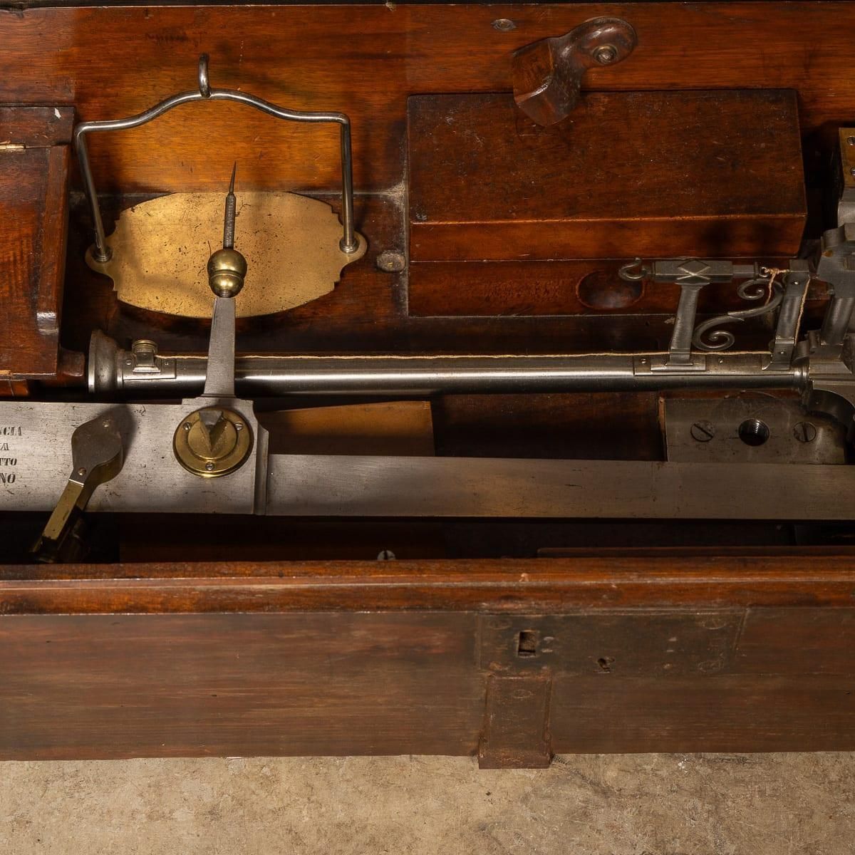 Home Decor 19th Century Antique Balance Scales By Decker, White Metal & Brass photo