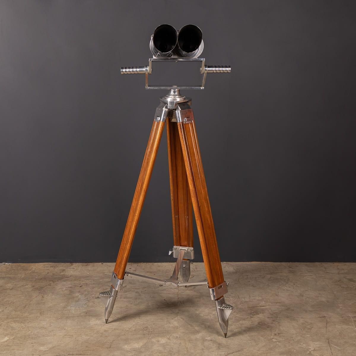 Vintage 20th Century German Anti Aircraft Binoculars By Joseph Schneider C.1940 photo 8648.0