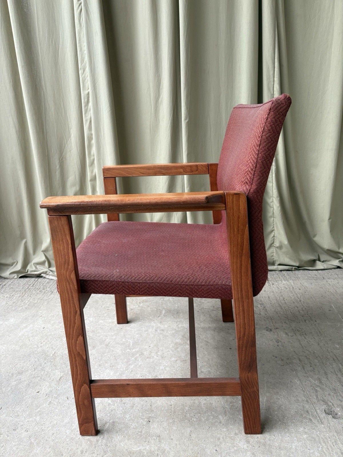 Vtg Late Mid Century Chair Side Armchair  Danish Scandi Retro R1101 photo buy