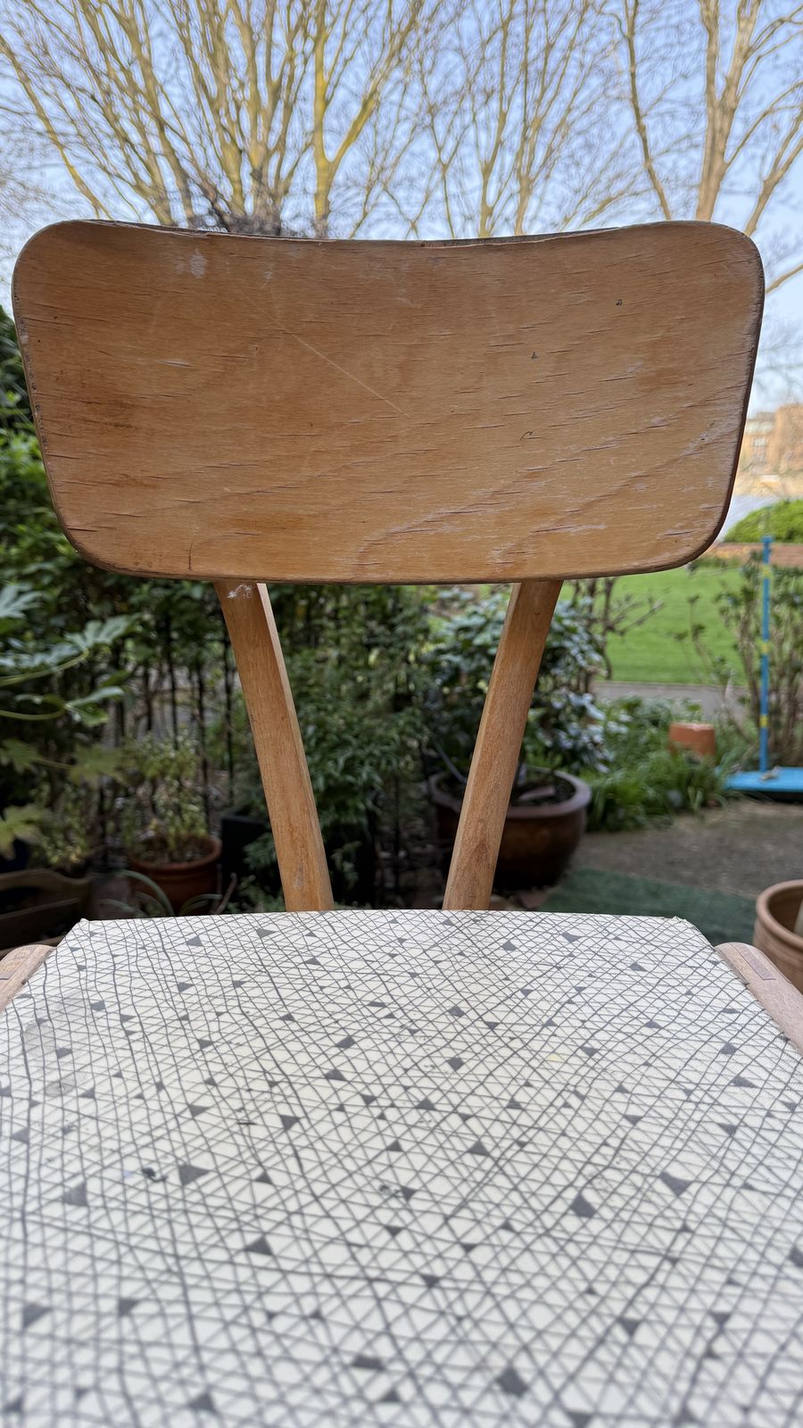 Mid Century Dining Chair By Guilform With Original Seat Cover photo Furniture
