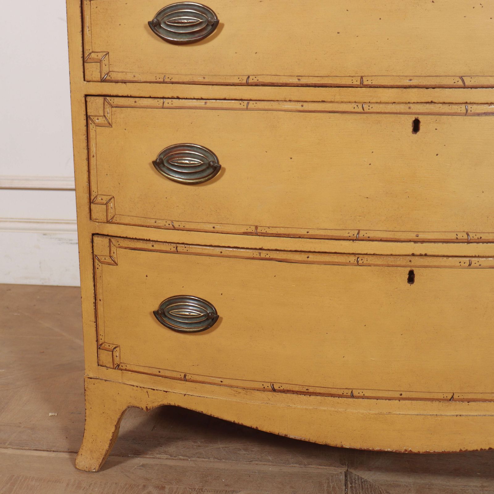 Georgian Bowfront Chest Of Drawers photo for sale