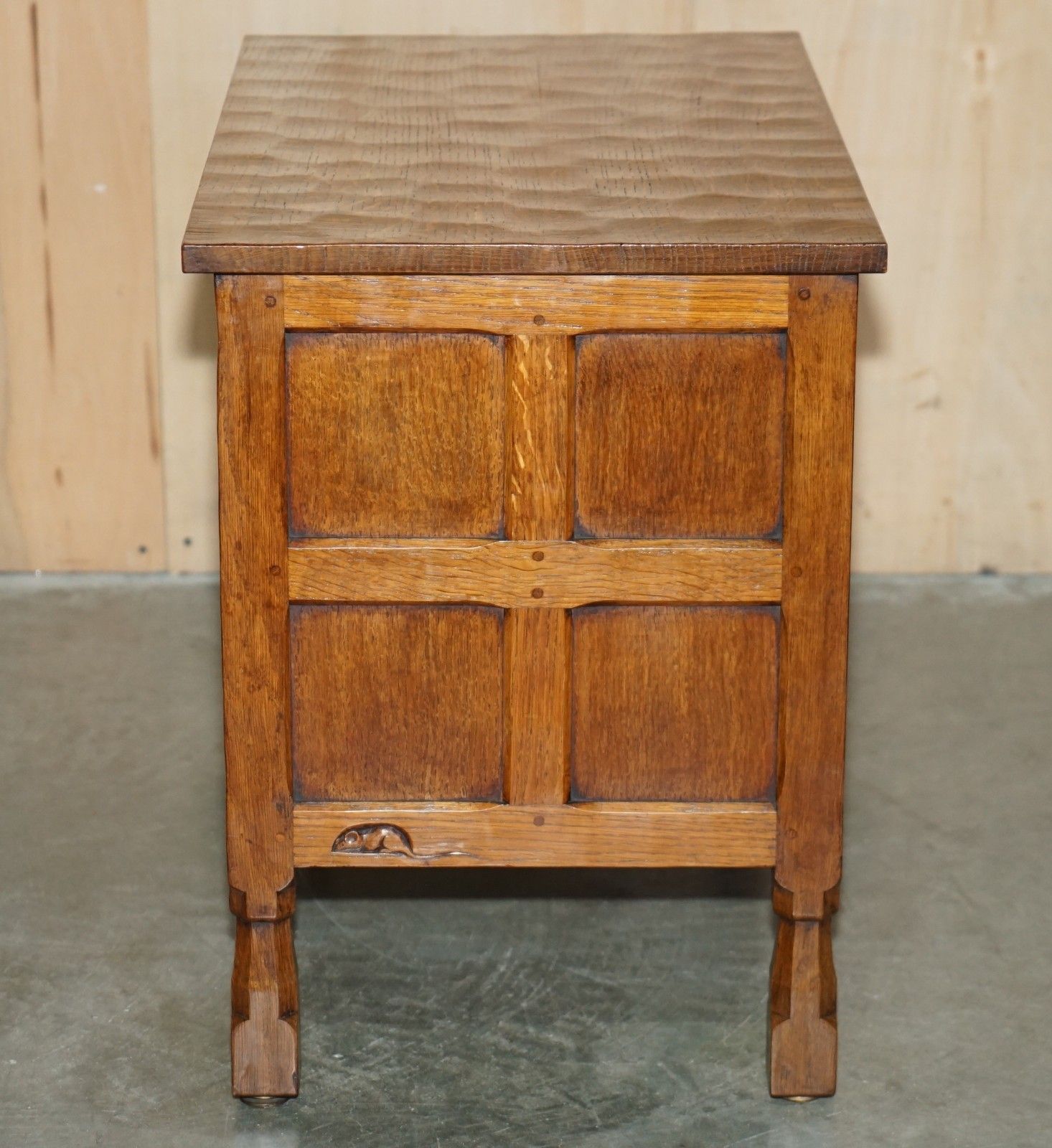 One Of A Kind 1939 Robert Mouseman Thompson Cutlery Service Chest Of Drawers photo buy