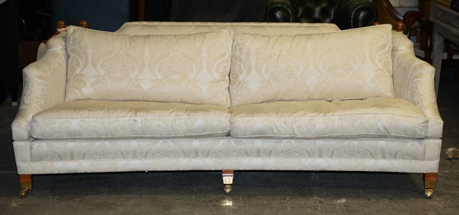 Rrp £8,985 Duresta Hornblower 3 4 Seat Knoll Sofa Which Is Part Of A Large Suite photo for sale