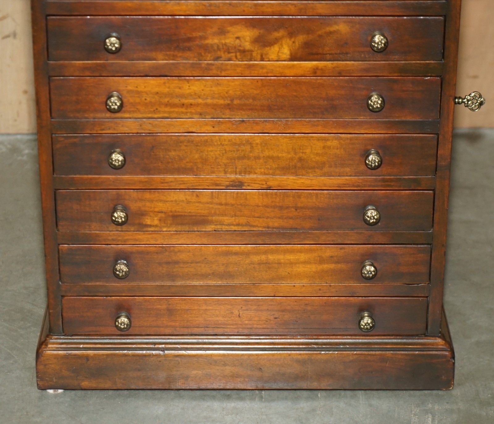 Unique Pair Of Lockable Theodore Alexander Nightstand Collectors Drawers Tables photo vintage