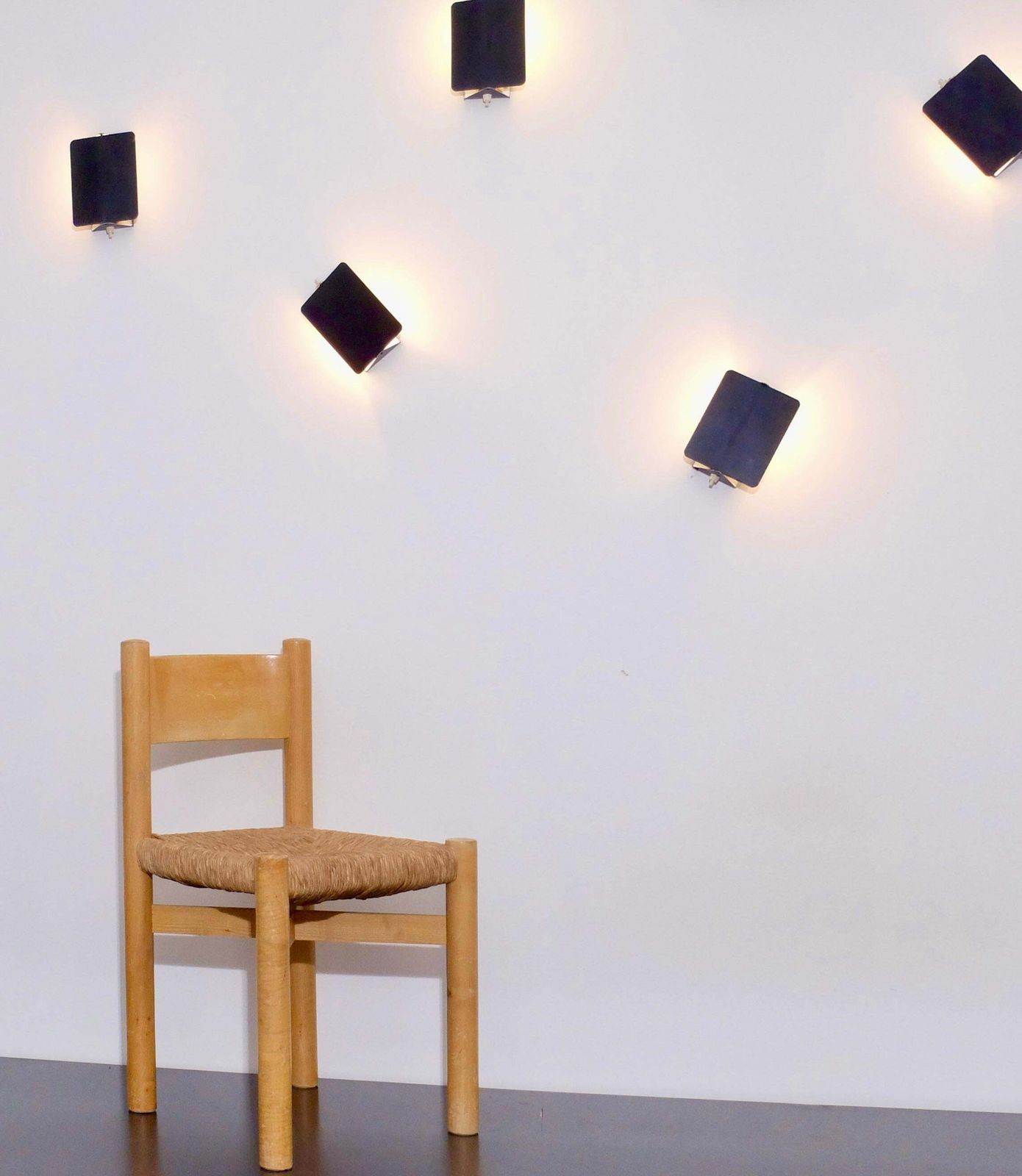 16288.0 Perriand Meribel Dinning Chairs Original Straw Free Shipping Call Me To Discuss photo