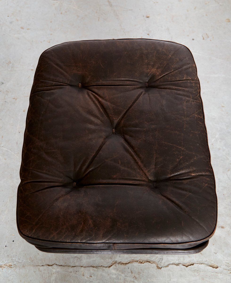 photo buy Set Of Ms 68 Swivel Lounge Chair And Ottoman From Madsen & Schübell, 1960s