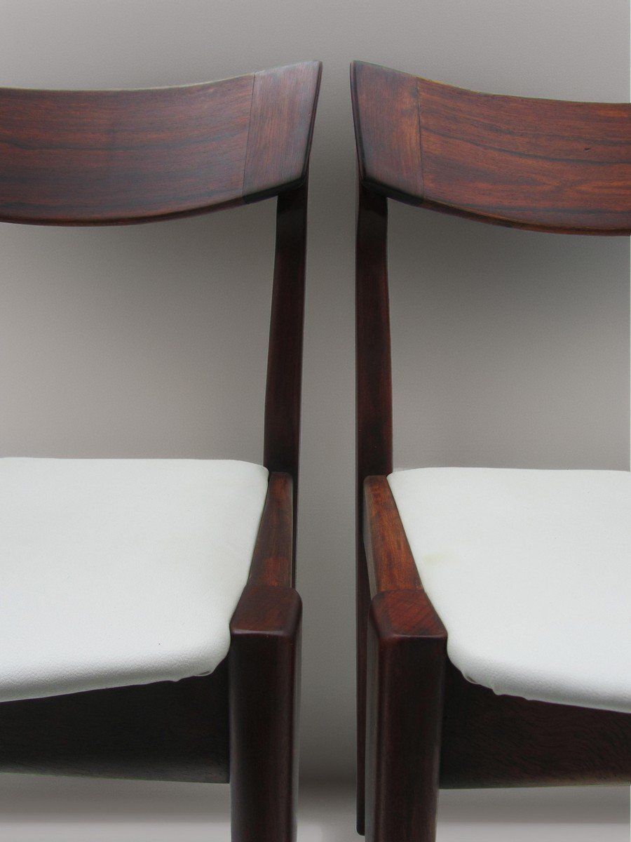 Rosewood Chairs By Louis Van Teeffelen For Awa Almelo, 1960s, Set Of 2 photo buy