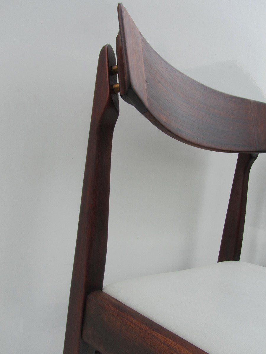 Furniture Rosewood Chairs By Louis Van Teeffelen For Awa Almelo, 1960s, Set Of 2 photo