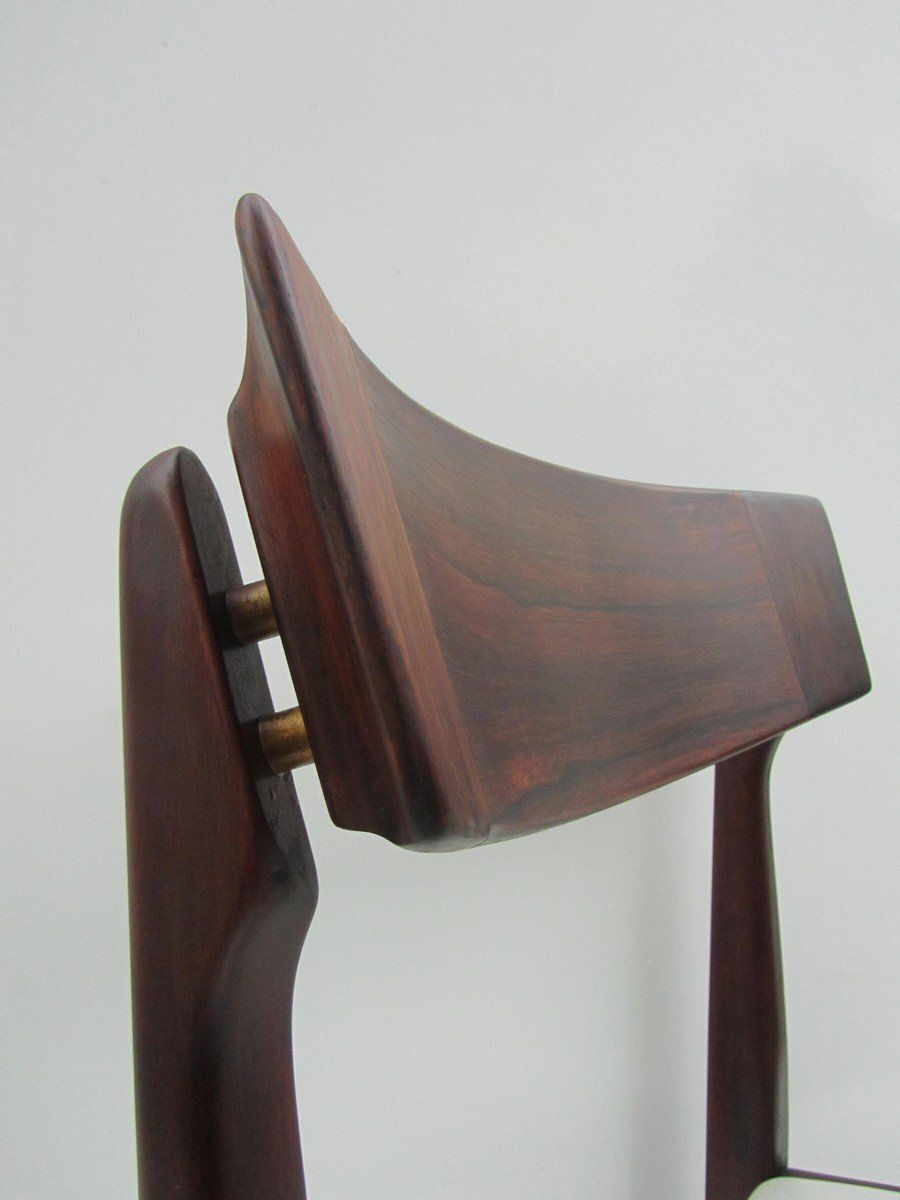 509.0 Rosewood Chairs By Louis Van Teeffelen For Awa Almelo, 1960s, Set Of 2 photo