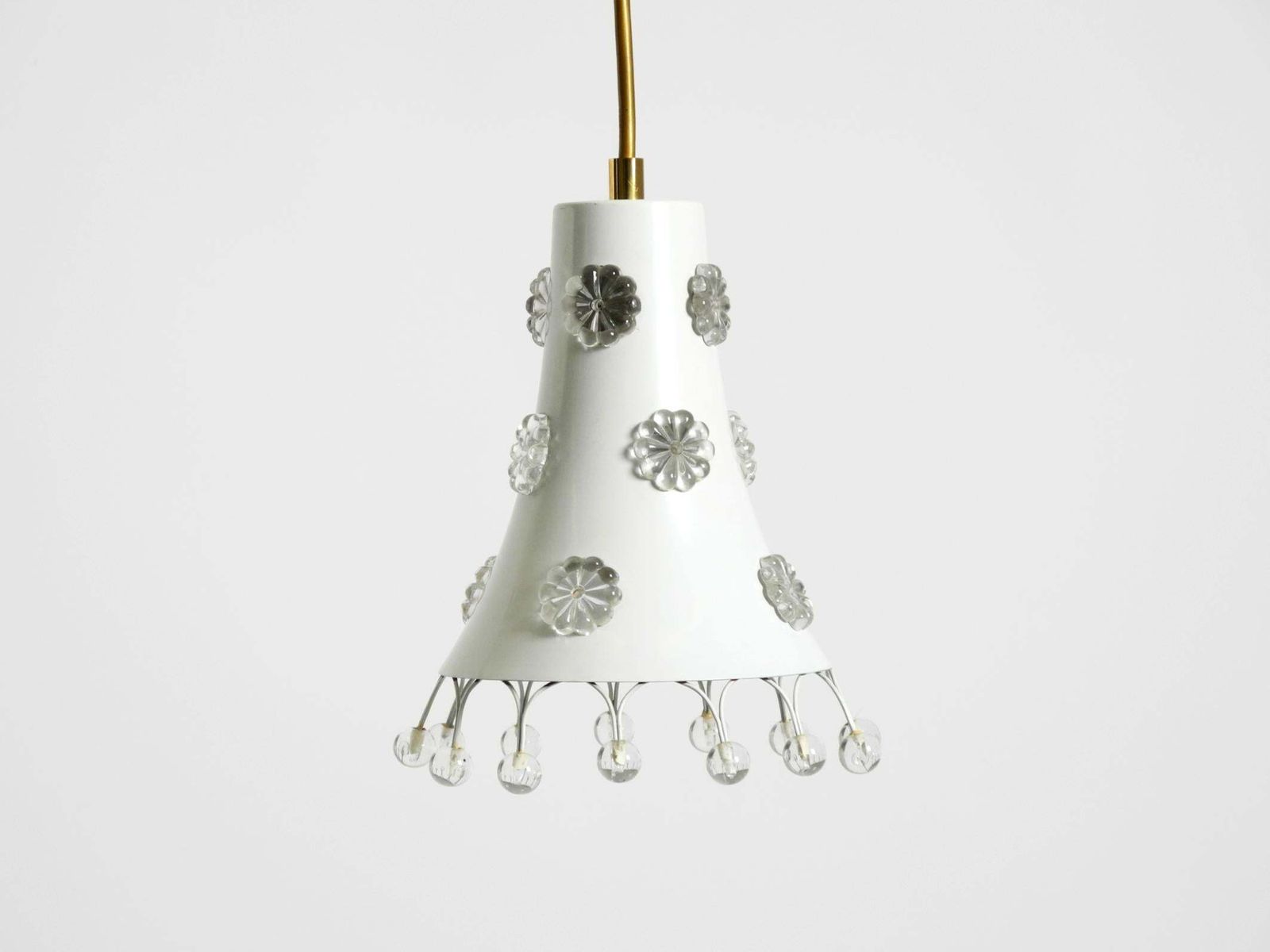 Beautiful Small Mid Century Pendant Lamp By Emil Stejnar In A Trumpet Shape photo furniture
