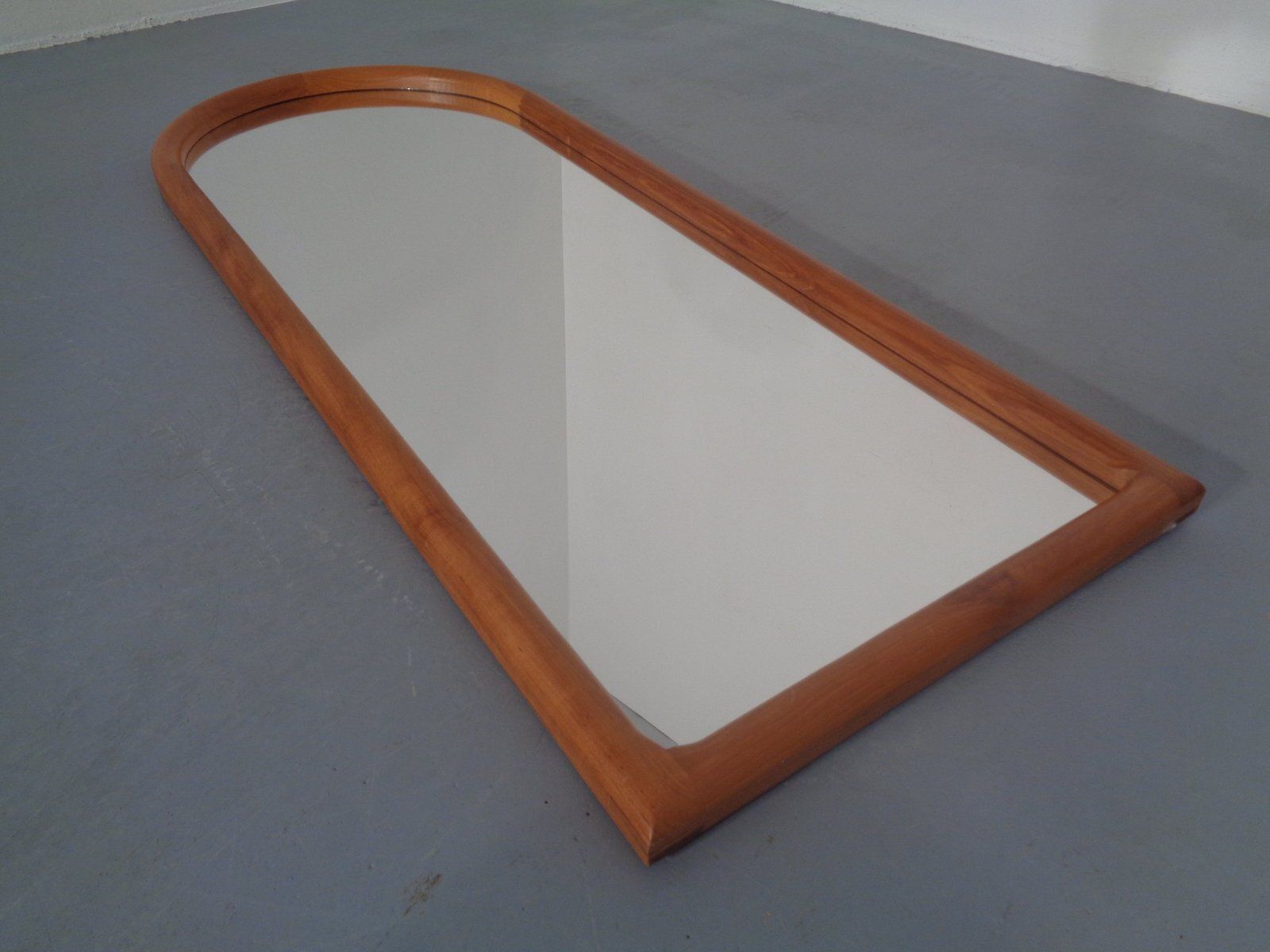 photo for sale Large Cathedral Teak Mirror By Kai Kristiansen For Vildbjerg Møbelfabrik, Denmark, 1960s