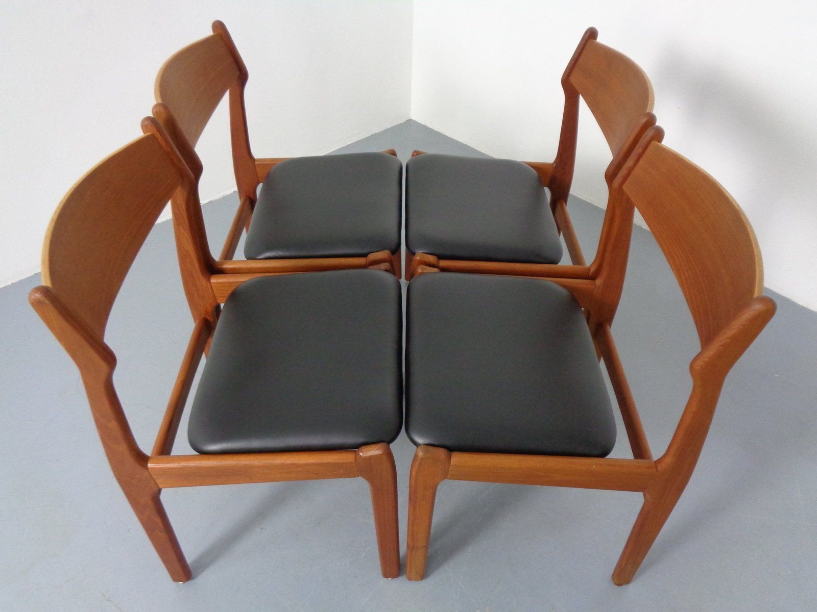 Teak Dining Chairs By Erik Buch For Od Møbler, Denmark, 1960s, Set Of 4 photo buy