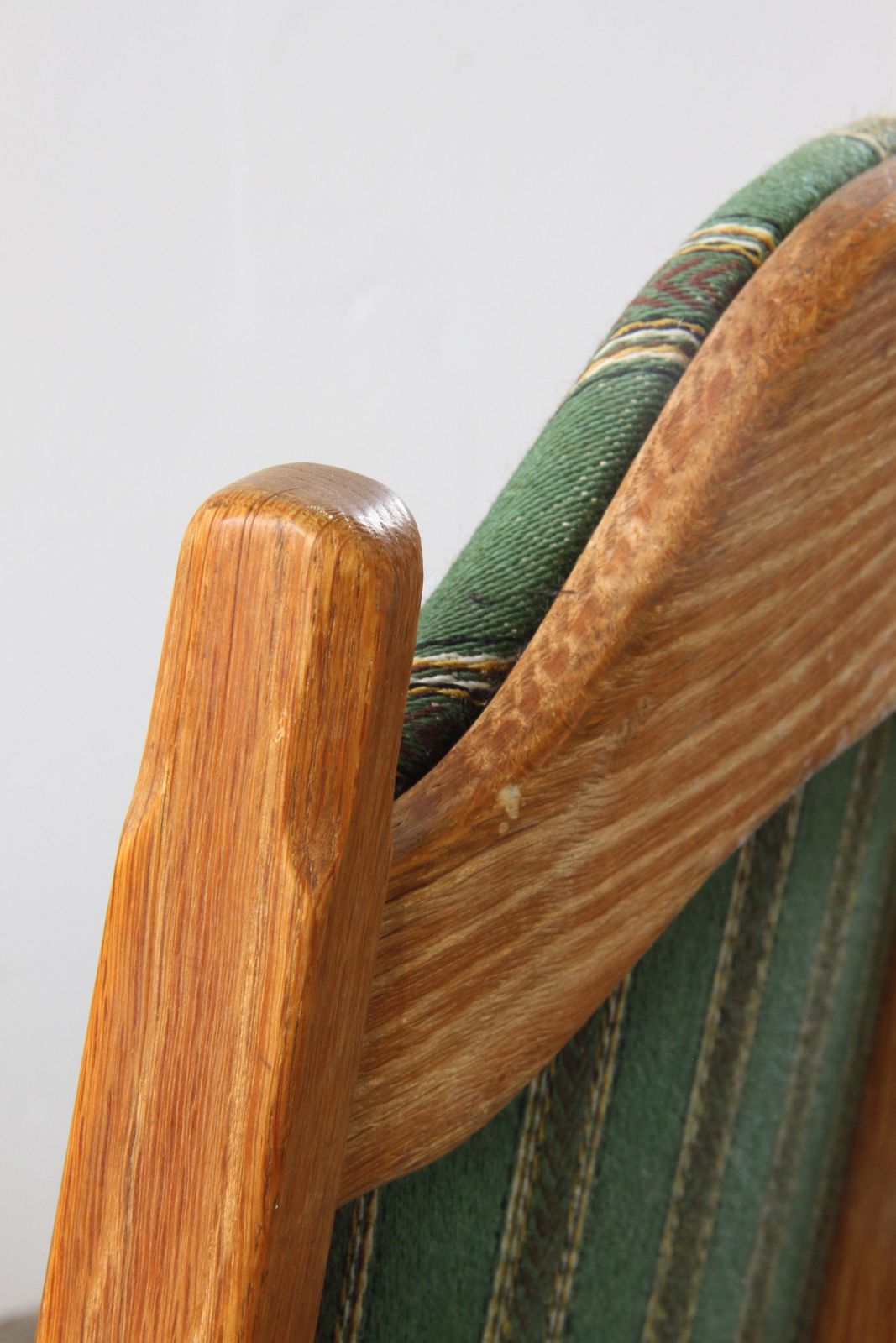 Vintage Danish Oak Dining Chairs, Style Of Henning Kjærnulf, 1960s, Set Of 6 photo 2134.0