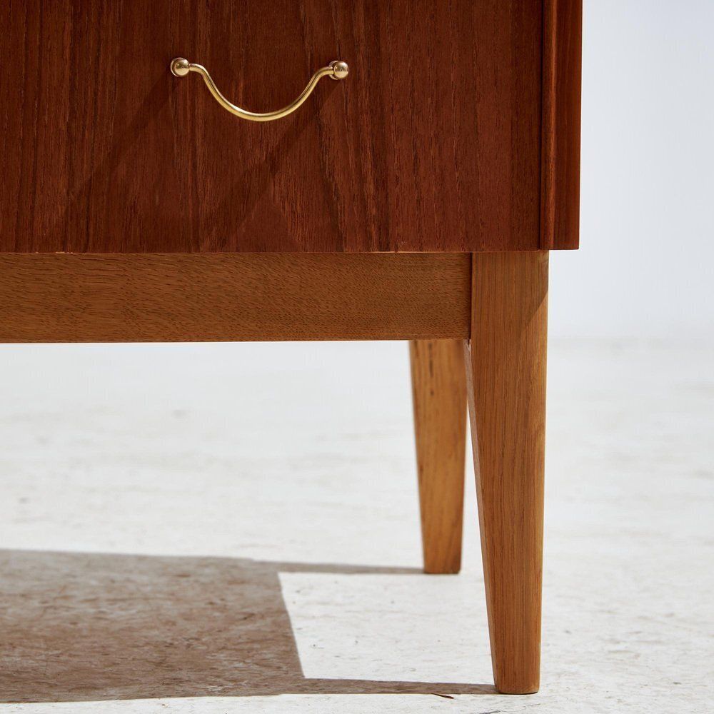 915.0 Teak And Beech Dresser, 1960s photo