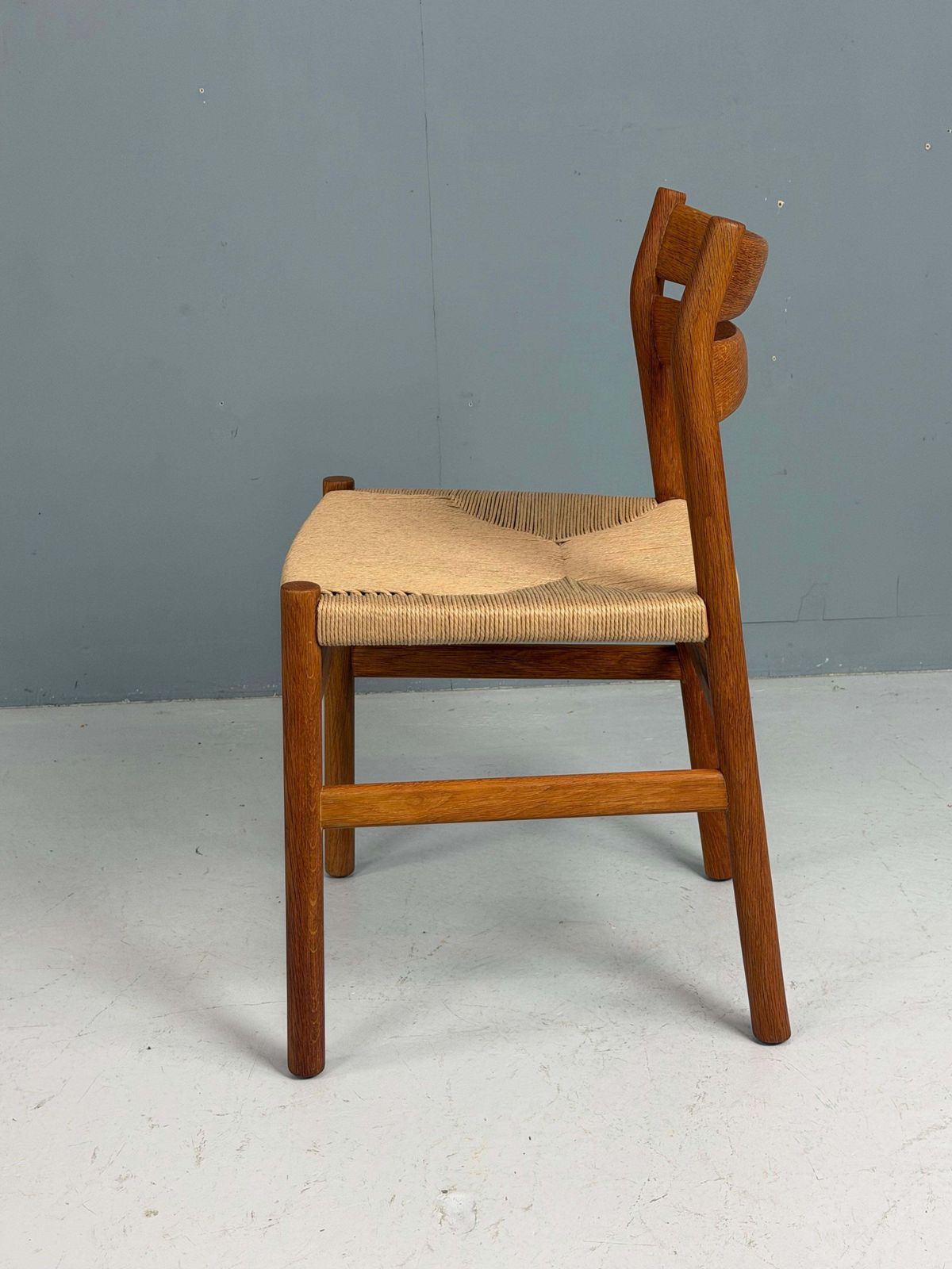 photo for sale Børge Mogensen Set Of 4 "Bm 1" Dinning Oak Chairs For C.M Møbler, 1947, Denmark