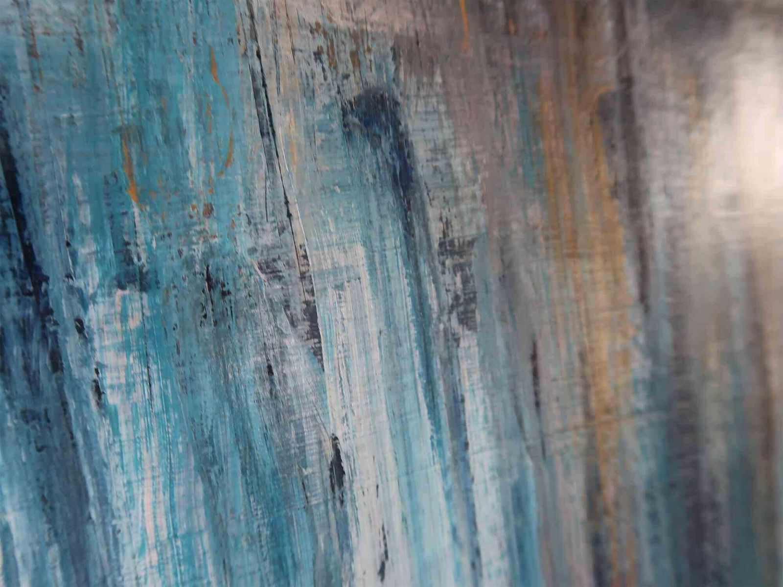 Anna Maria Caboniabstraction In Blue   Acrylic By Anna Maria Caboni   20262026 photo for sale