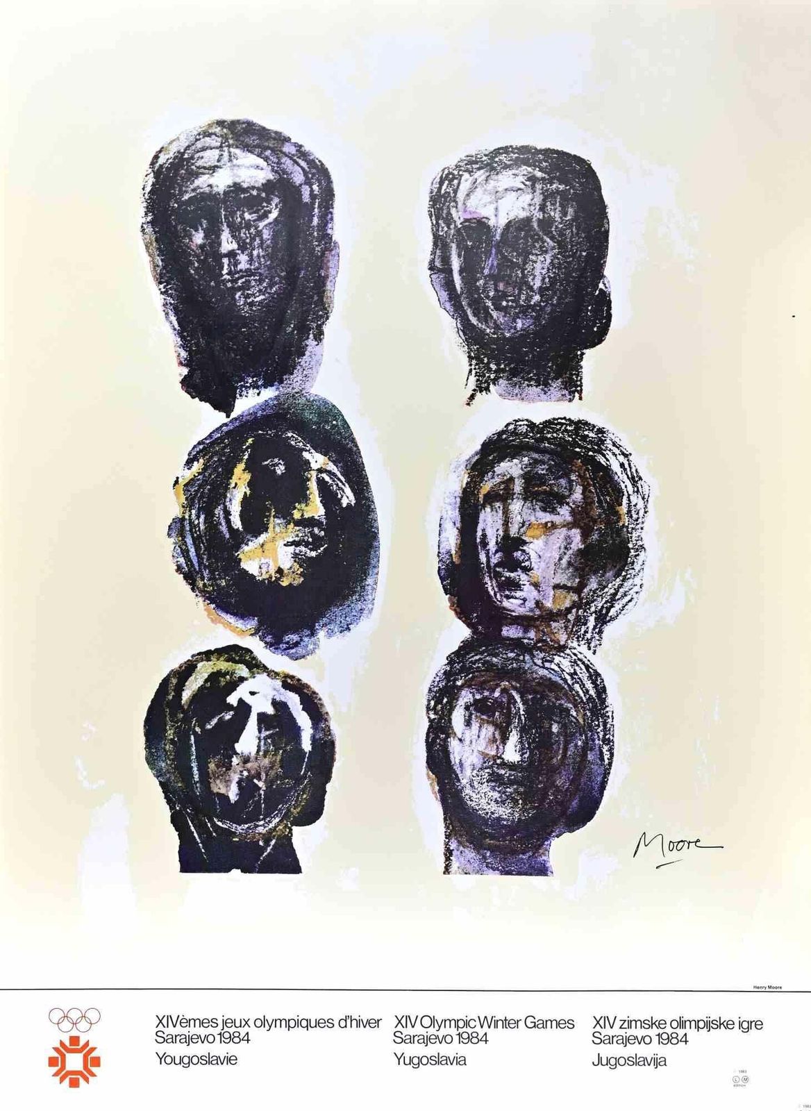 Nazareno Gattamenatabundle Of 4 Etchings/Gattamelatahenrymoore1970s photo furniture