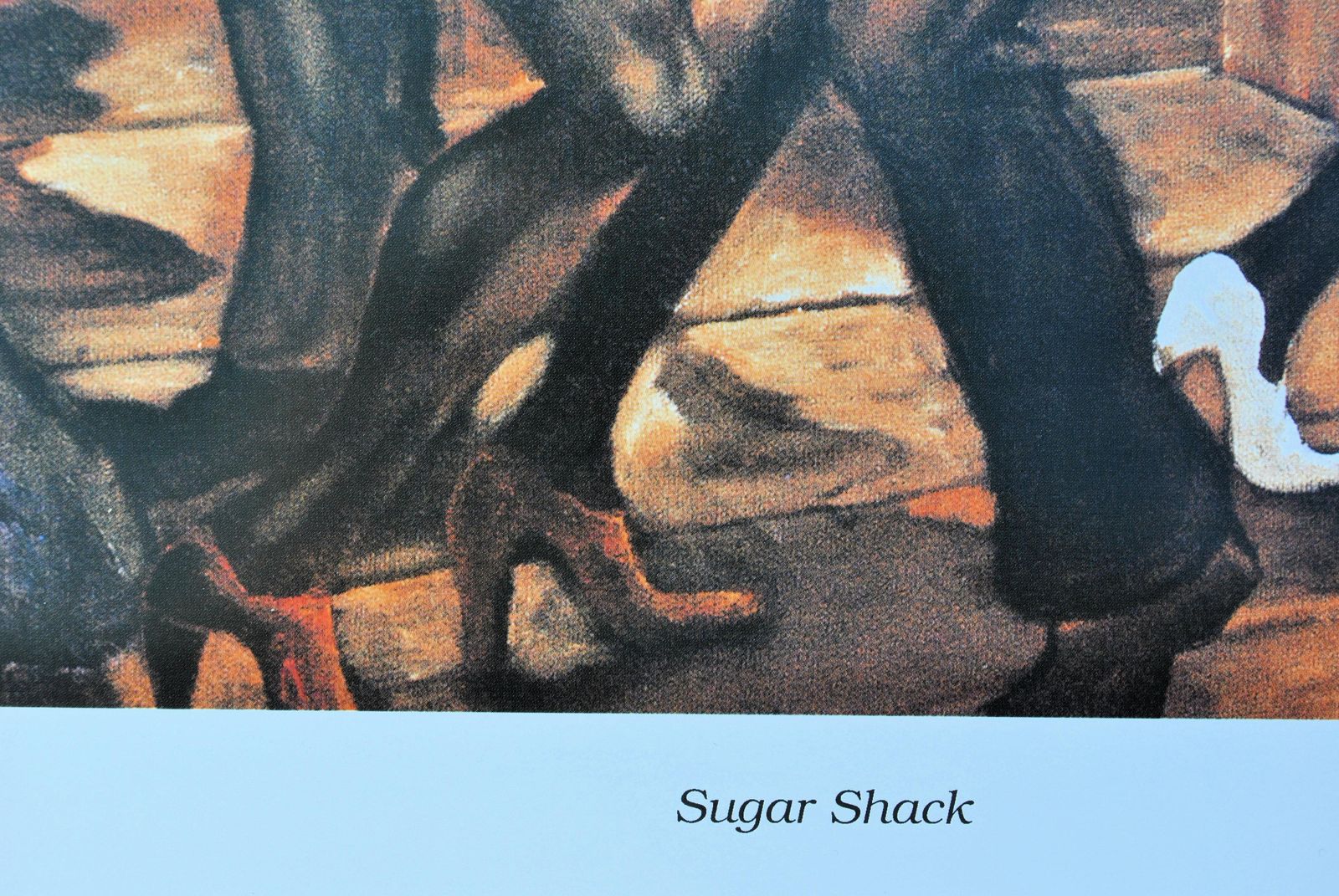 Ernie Barnessugar Shack (Marvin Gaye)   Original Screen Print2002 photo vinterior