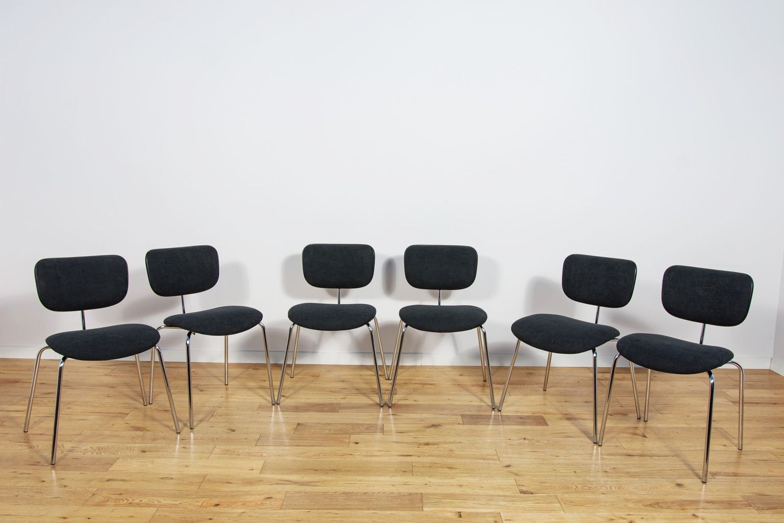 Mid Century Se68 Side Chairs By Egon Eiermann For Wilde & Spieth, Germany, 1960s, Set Of 6