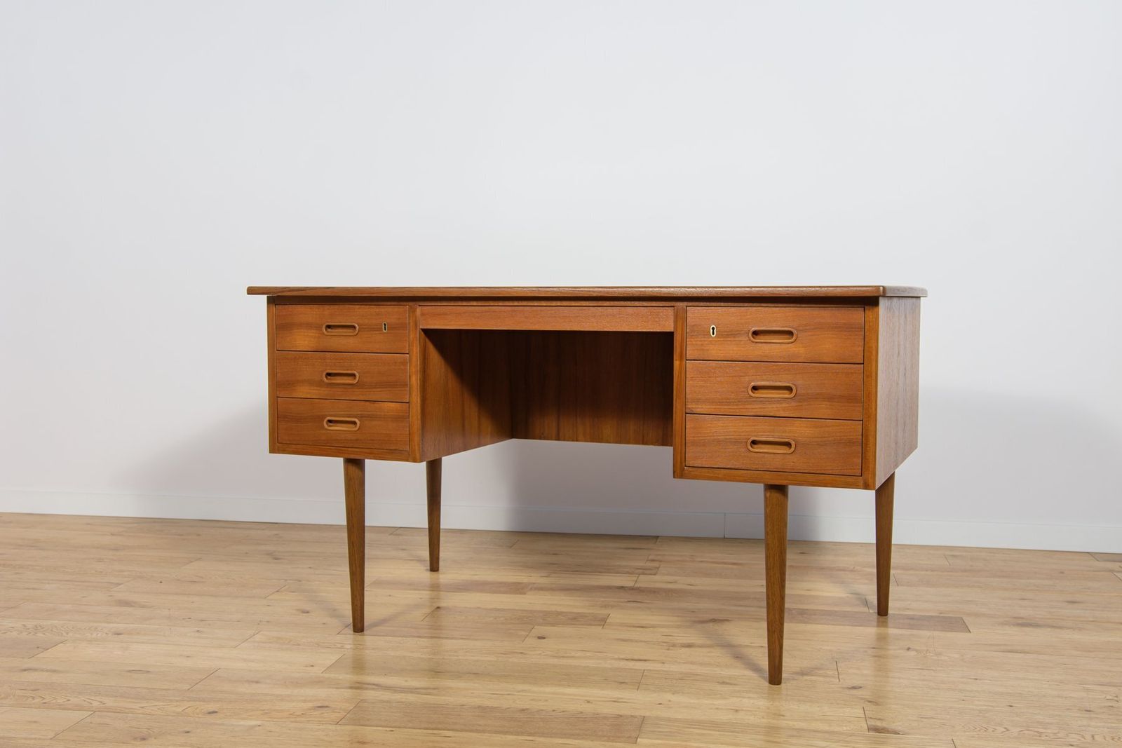 Mid Century Modern Teak Desk From Edmund Jorgensen, Denmark, 1960s photo furniture