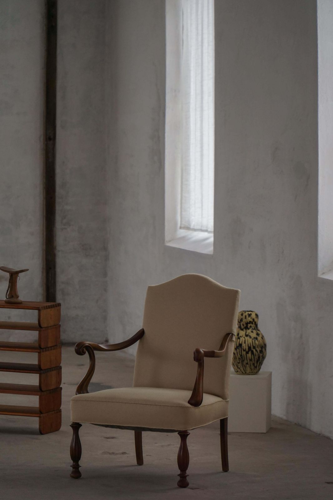 photo vinterior Pair Of Art Nouveau Easy Chairs, Danish Cabinetmaker, Early 20th Century