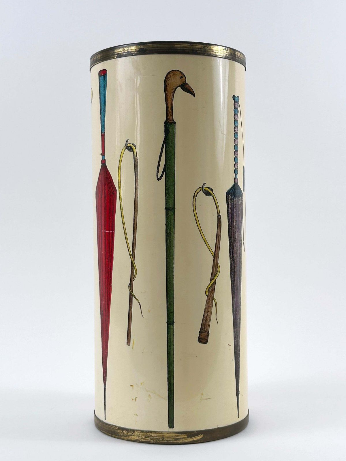 photo buy Early Mid Century Modern Bastoni Umbrella Stand By Bucciarelli Milano 1950s