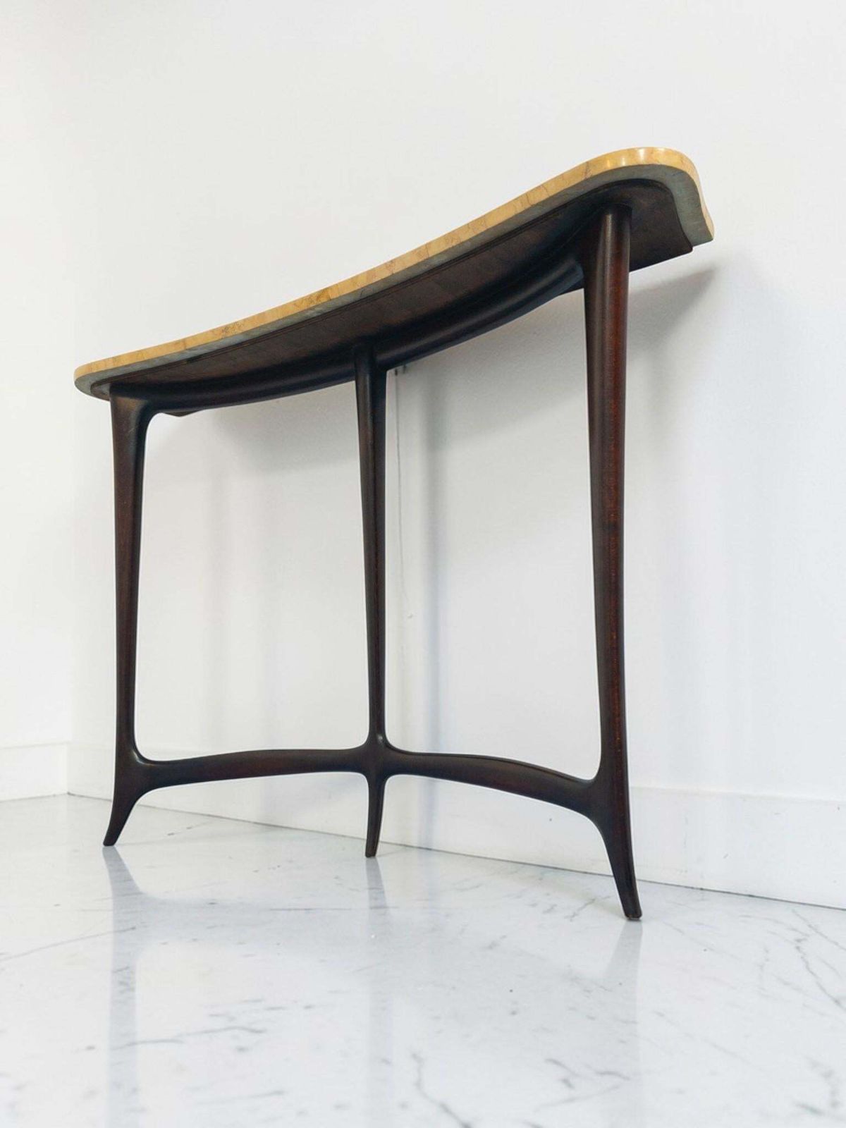 4785.0 Italian Mid Century Console Table Designed By Ezio Minotti In 1950s. photo