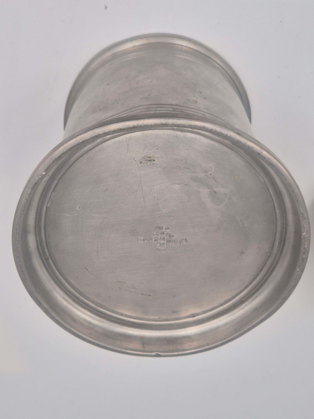Rare Swedish Grace Lid Box In Pewter With Decor Of Flame By Sylvia Stave, Cgh. photo buy