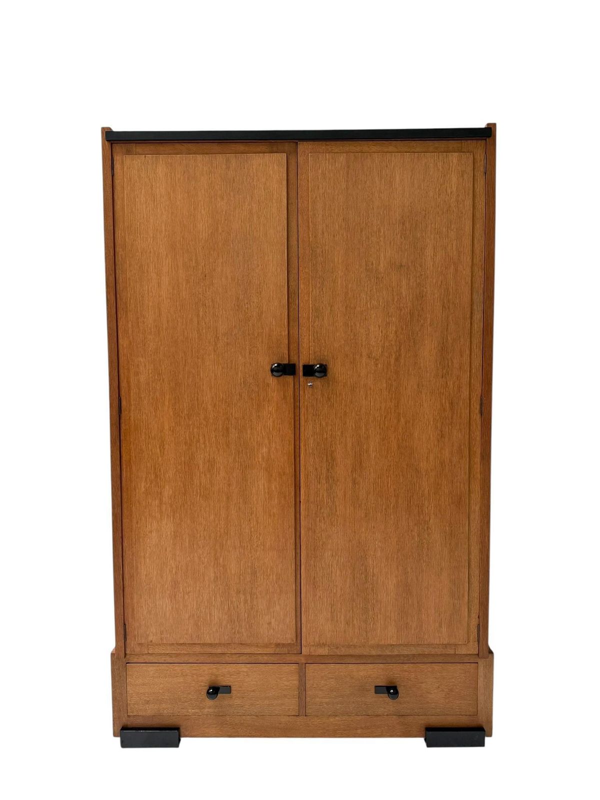 Art Deco Modernist Armoire Or Wardrobe By Jan Brunott, 1920s photo furniture