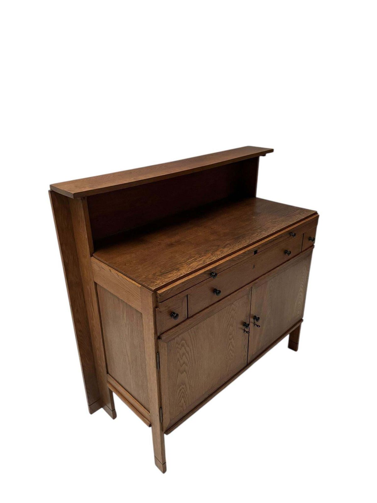Furniture Art Deco Modernist Sideboard By Jan Wils For Meubelfabriek Eik En Linden, 1919 photo