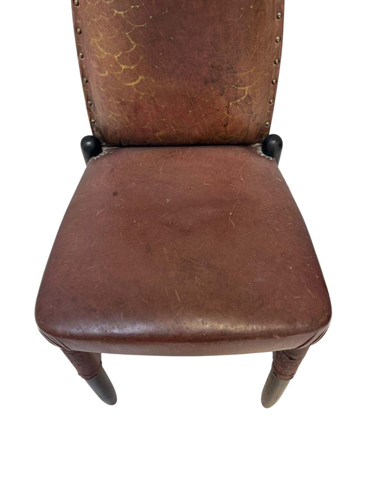 Art Deco Amsterdamse School High Back Side Chair By Michel De Klerk, 1916 photo vintage