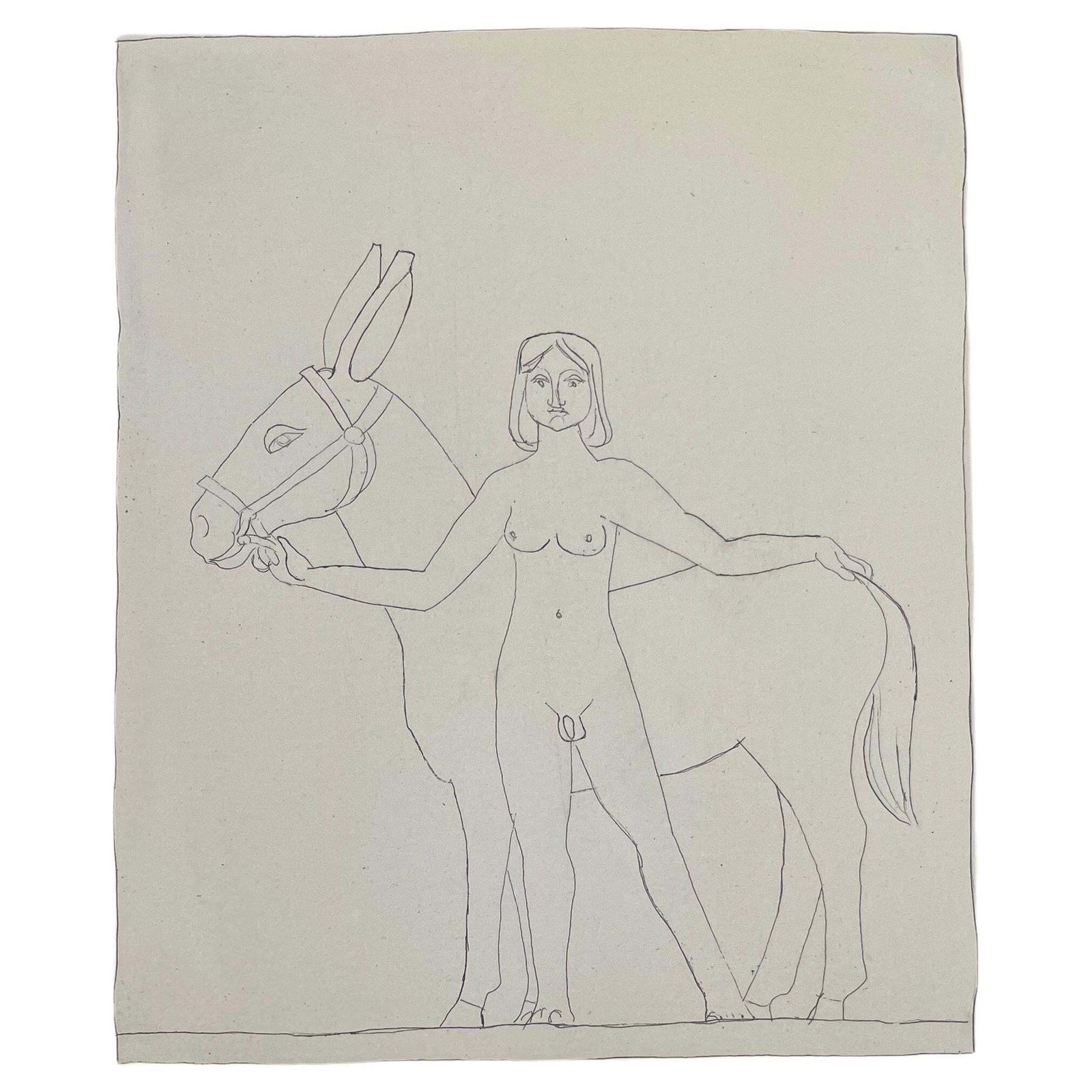 Claude And Francois Xavier Lalannefrancois Xavier Lalanne (1927 2008) Donkey (âne Bâté), 20022003 photo for sale