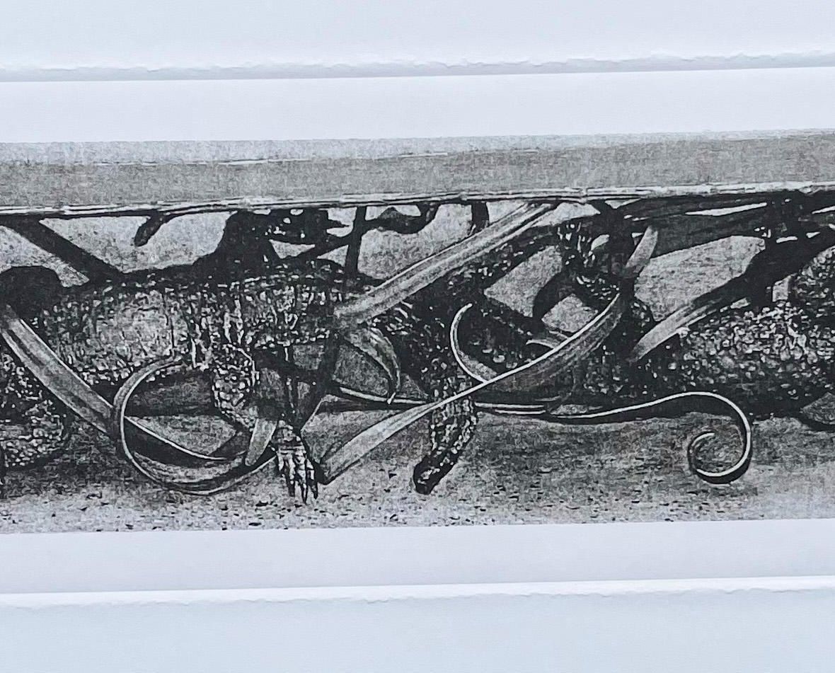 Claude Lalanneclaude Lalanne (1925 2019), La Société Des Crocodiles/The Society Of Crocodiles2004 photo vintage