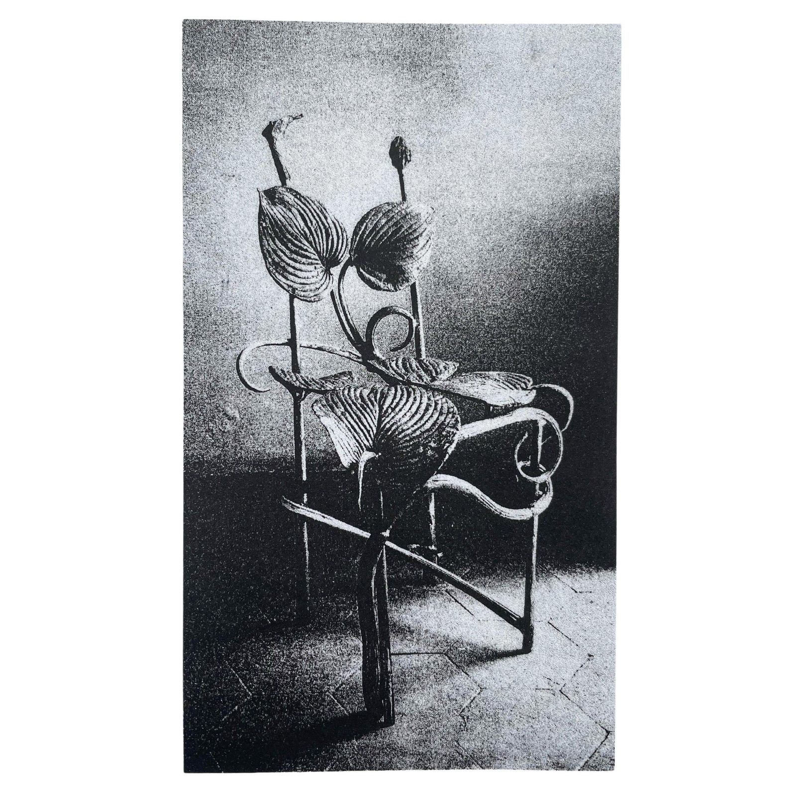 Claude Lalanneclaude Lalanne (1925 2019) "Chaise Horta", Heliogravure.2004 photo for sale