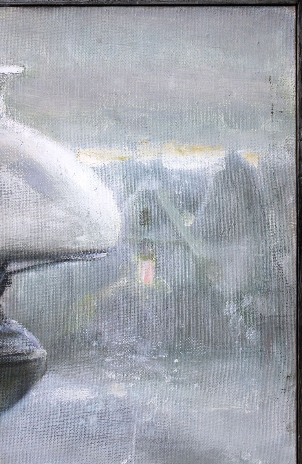 Imants Vecozolsstill Life With Lamp. Oil On Canvas. 59x50 Cm2010 photo Art