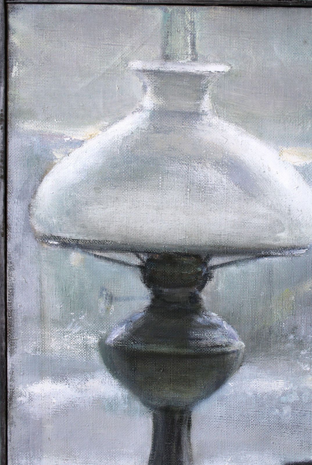 Imants Vecozolsstill Life With Lamp. Oil On Canvas. 59x50 Cm2010 photo 3704.0