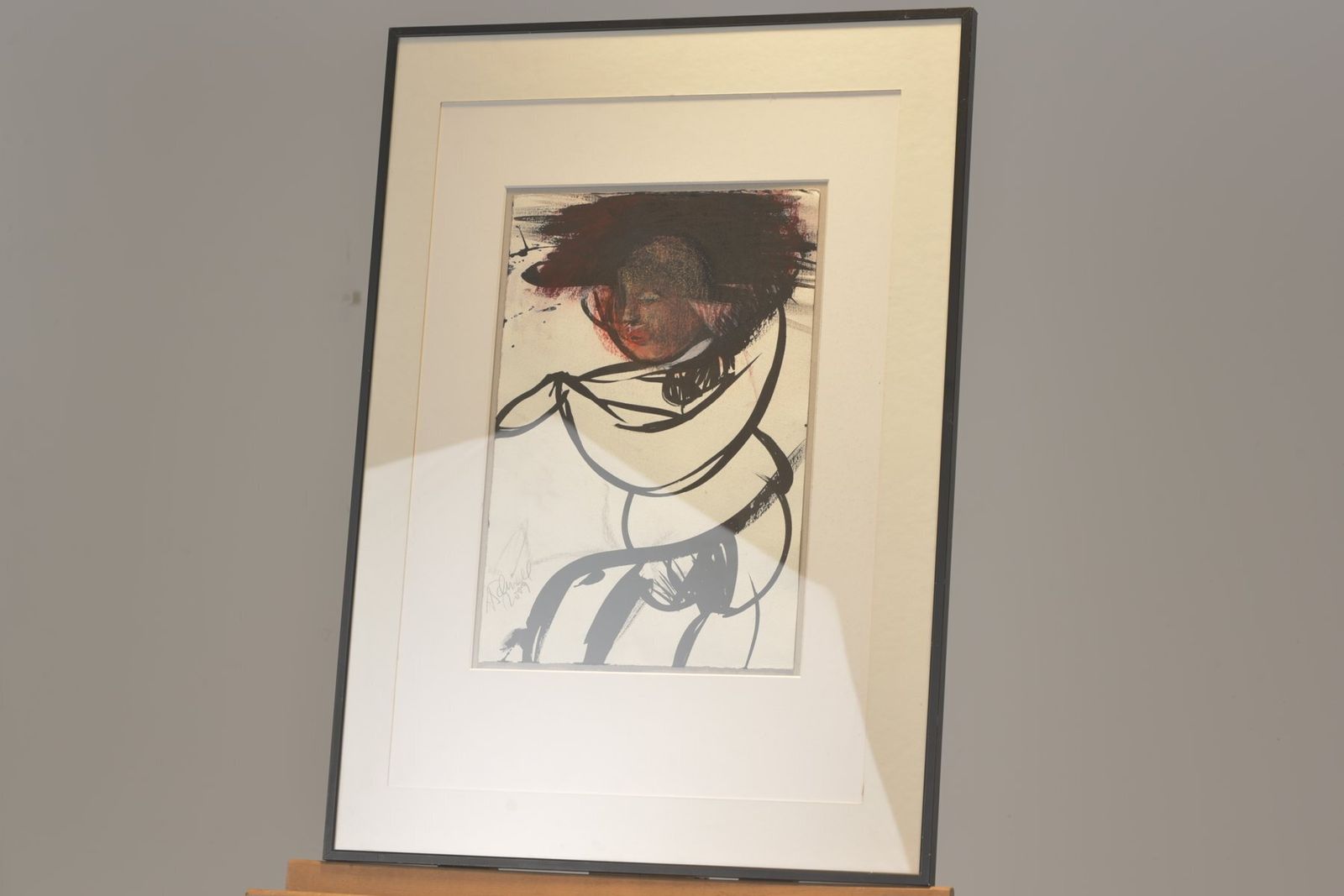 Abstract Figure, A. Schnell, 2009, Mixed Media photo 724.0