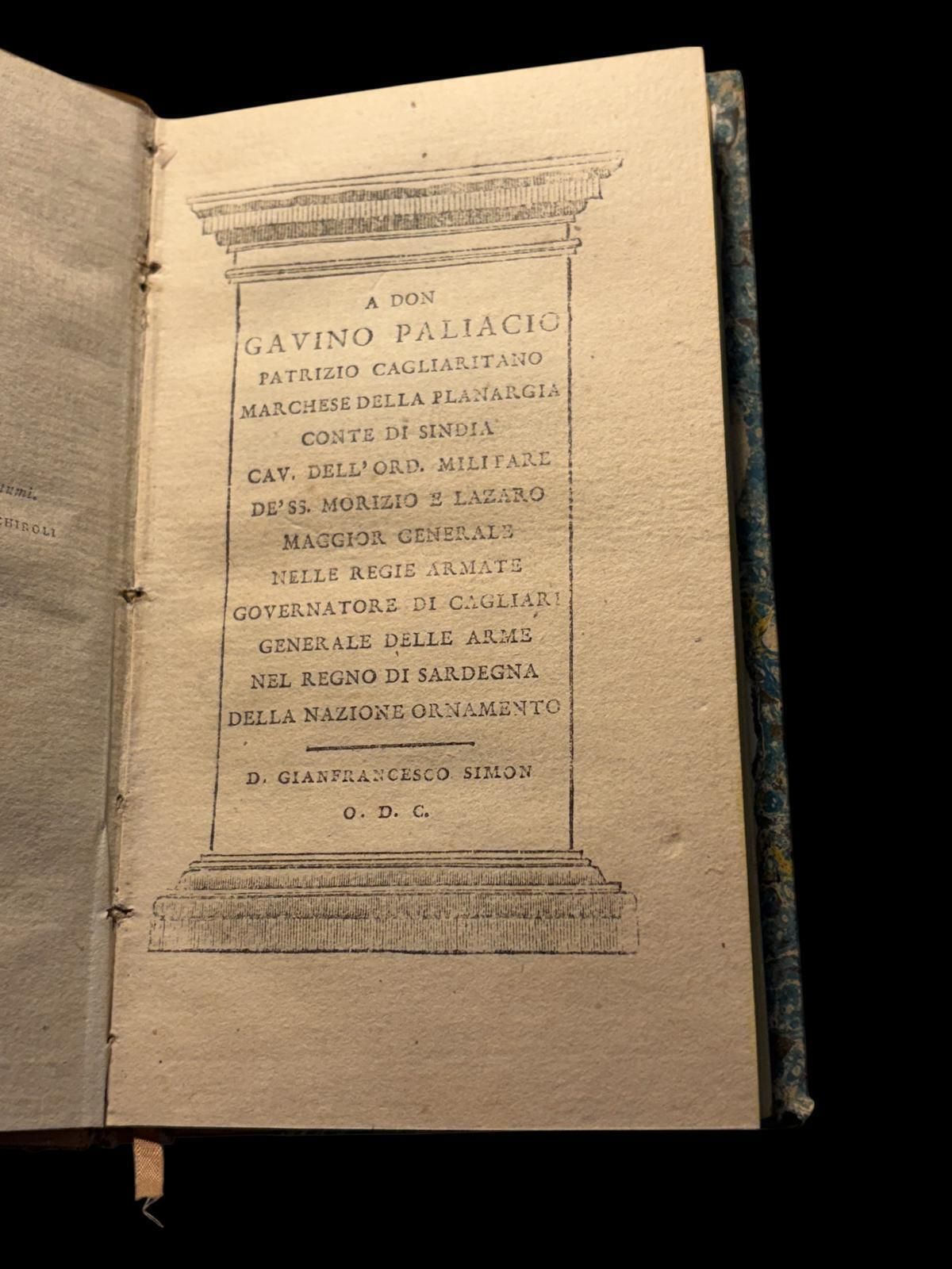 Of The Poems Of Angiolo Berlendis   Complete In Three Volumes Turin, 1764 photo vintage