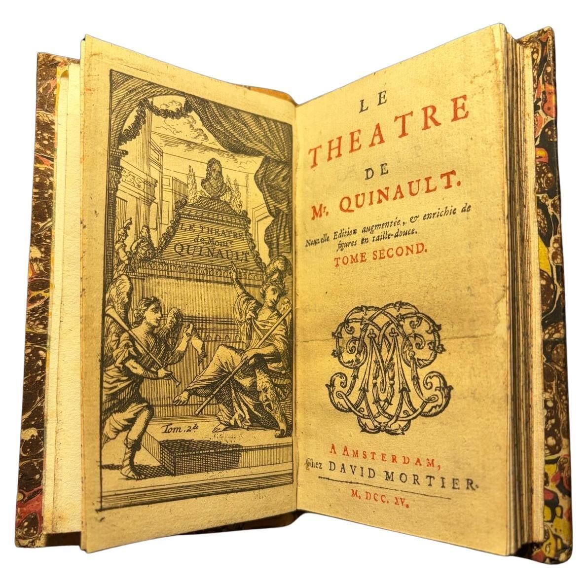Quinault   Le Théâtre De M. Quinault   Tome Second   Amsterdam, 1715   Illustrat