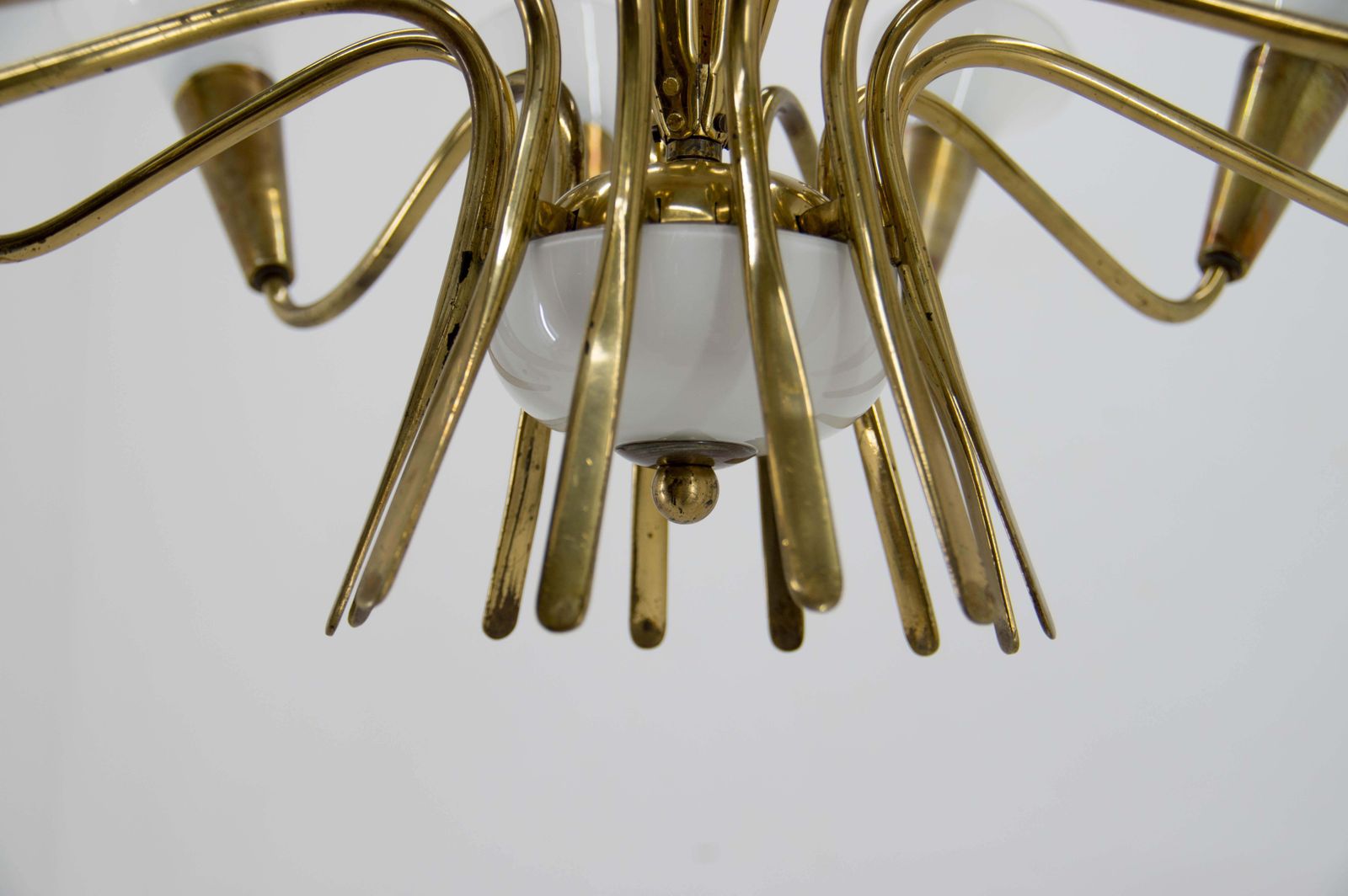 photo for sale Rare Expo 58 Brussels Chandelier By Kamenicky Senov