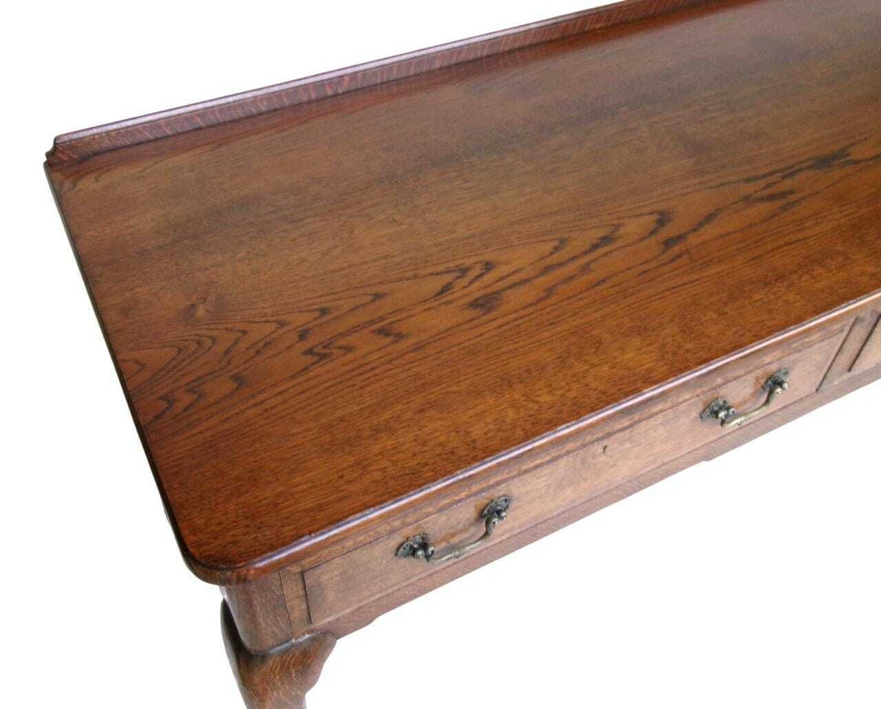 photo for sale Rare Whytock & Reid Console Table, Antique Scottish Luxury Furniture, Ash Wood Desk