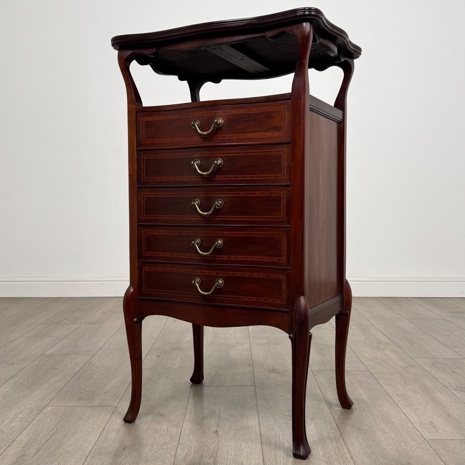 Antique 20th Century Edwardian Cabinet In Mahogany ( Af 5256 ) photo for sale