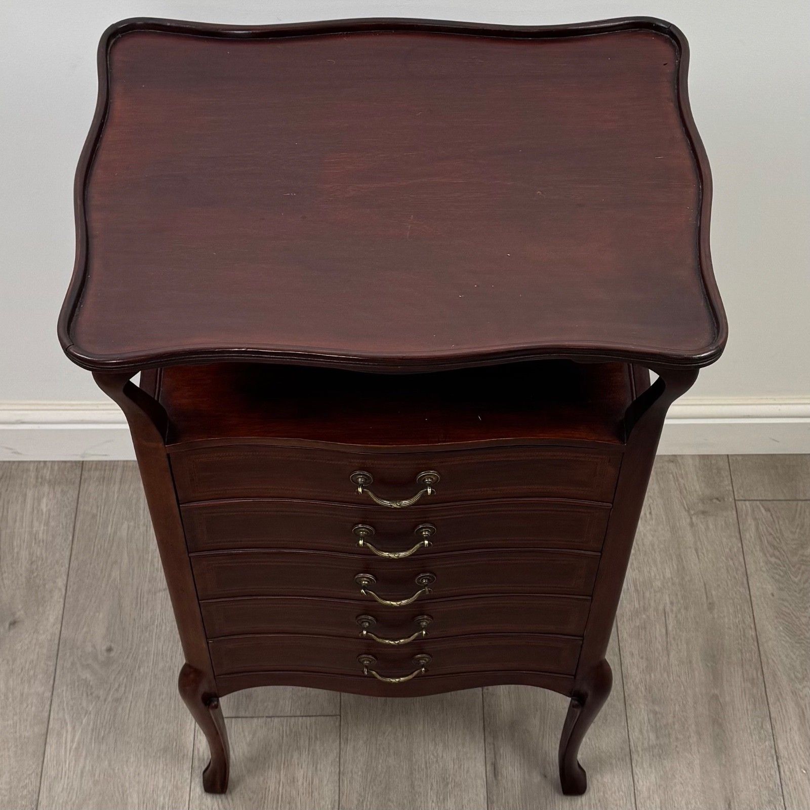 photo for sale Antique 20th Century Edwardian Cabinet In Mahogany ( Af 5256 )