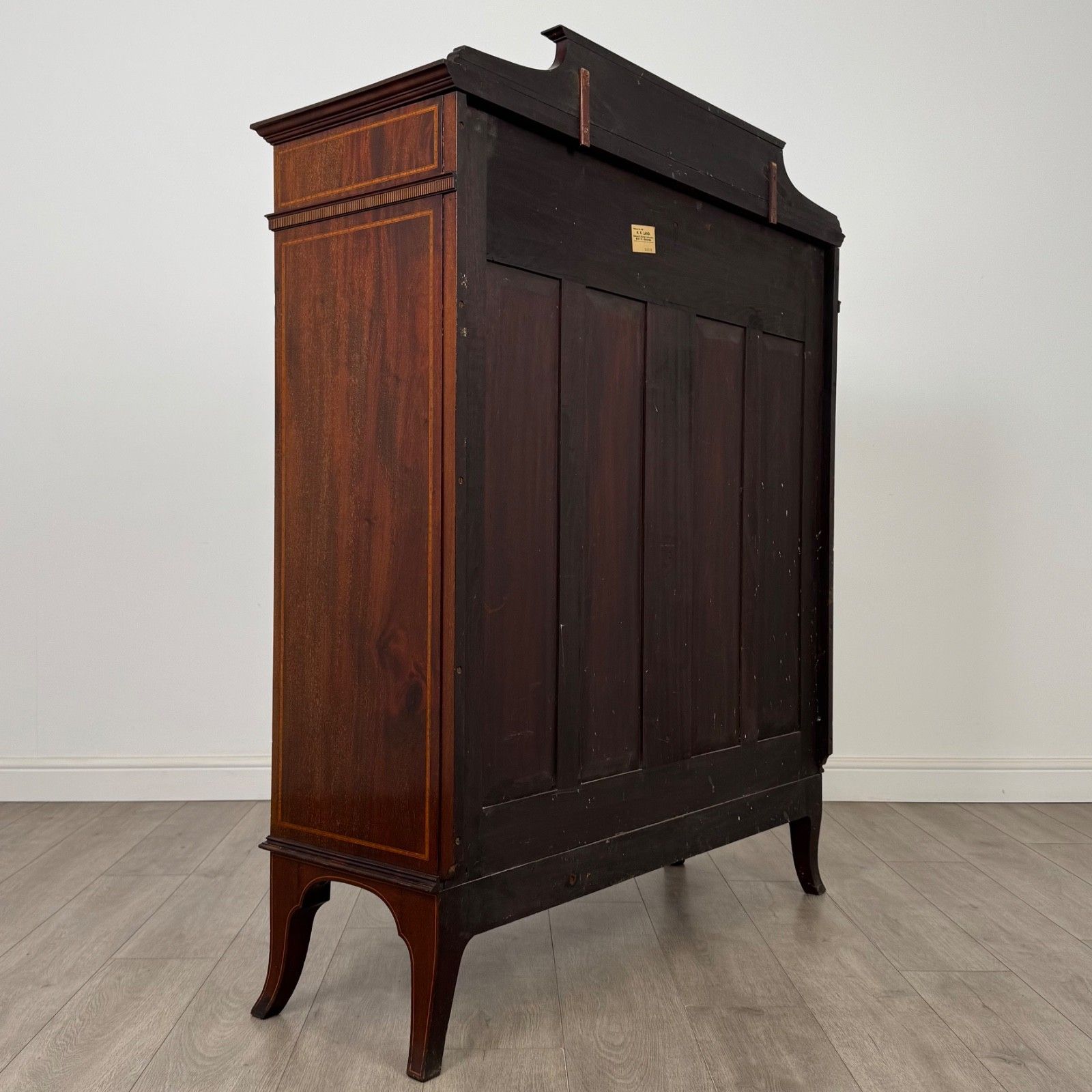 Antique 19th Century Fine Quality Display Cabinet In Mahogany ( Af 5267 ) photo 1250.0