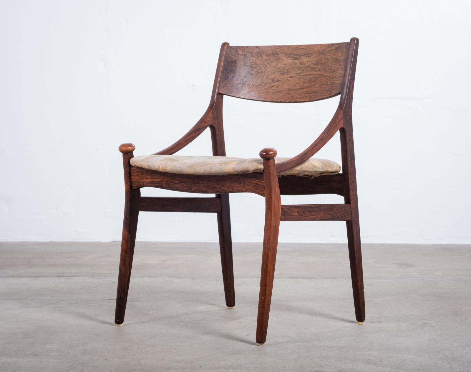 Eetkamerstoelen In Palissanderhout Van Vestervig Eriksen Voor Brdr. Tromborg, Jaren 1960 photo vintage