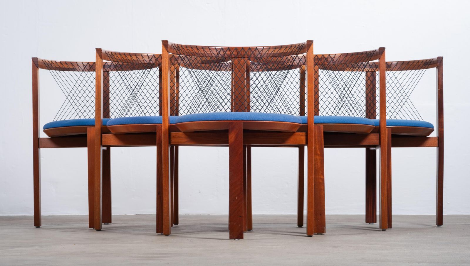 "String" Eetkamerstoelen Van Niels Jørgen Haugesen Voor Tranekær, Denemarken, Jaren 1980 photo 479.0