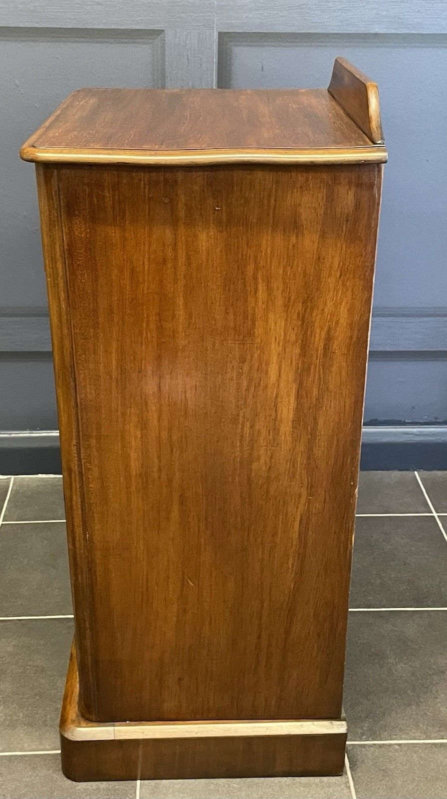 Victorian Antique Mahogany Bedside Cabinet Pot Cupboard Panelled Door photo buy