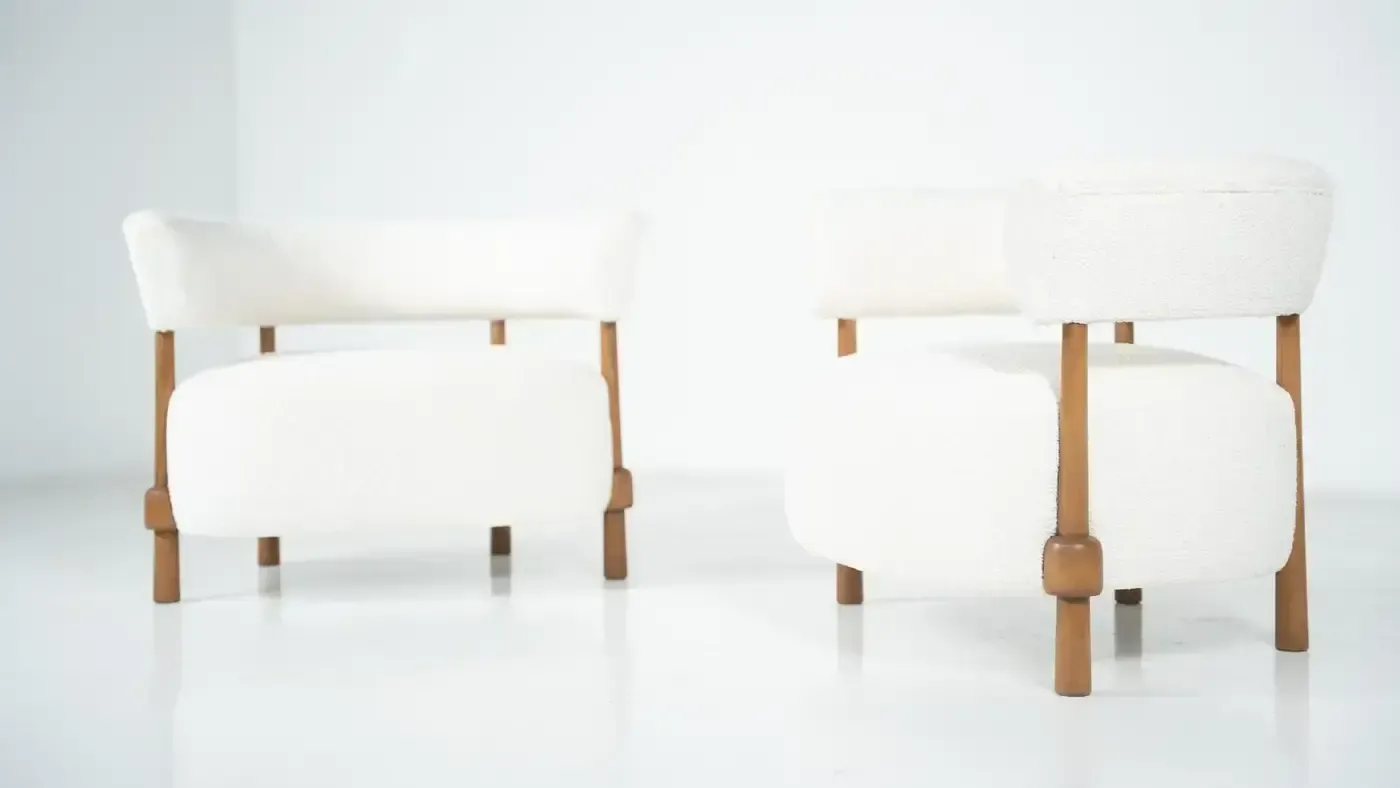 Pair Of Contemporary Italian Armchairs, Italy photo vinterior